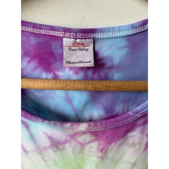 Tye dye soft summer tank - Picture 6 of 7